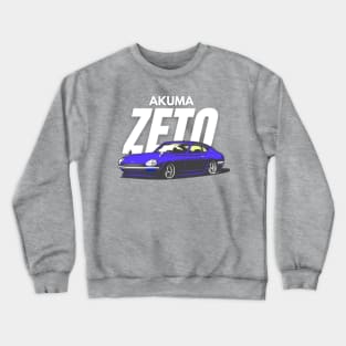 Akuma no zeto { devil z Wangan midnight } Crewneck Sweatshirt